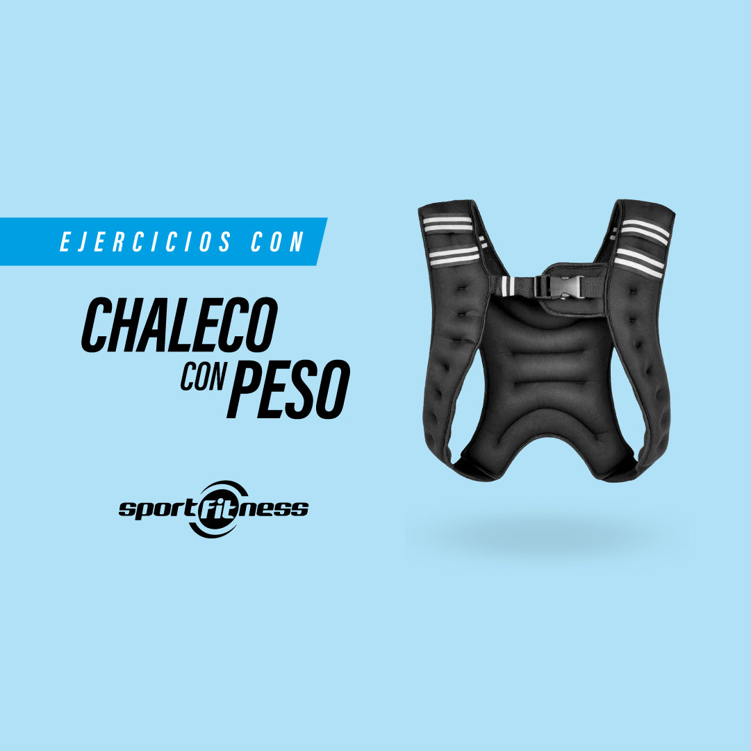 Chaleco Sport Fitness Con Peso Para Entrenamiento 5kg