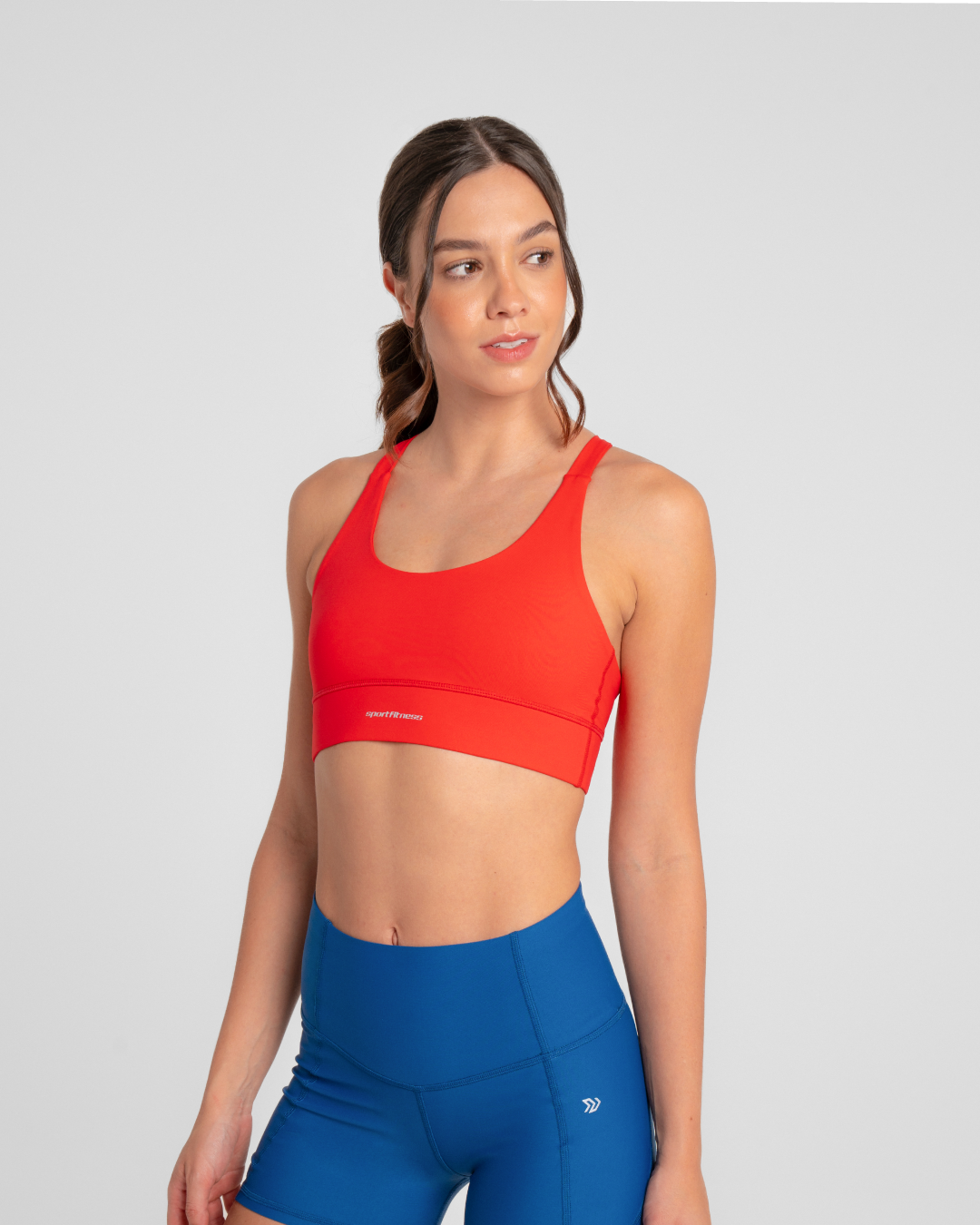 Top rojo deportivo sale