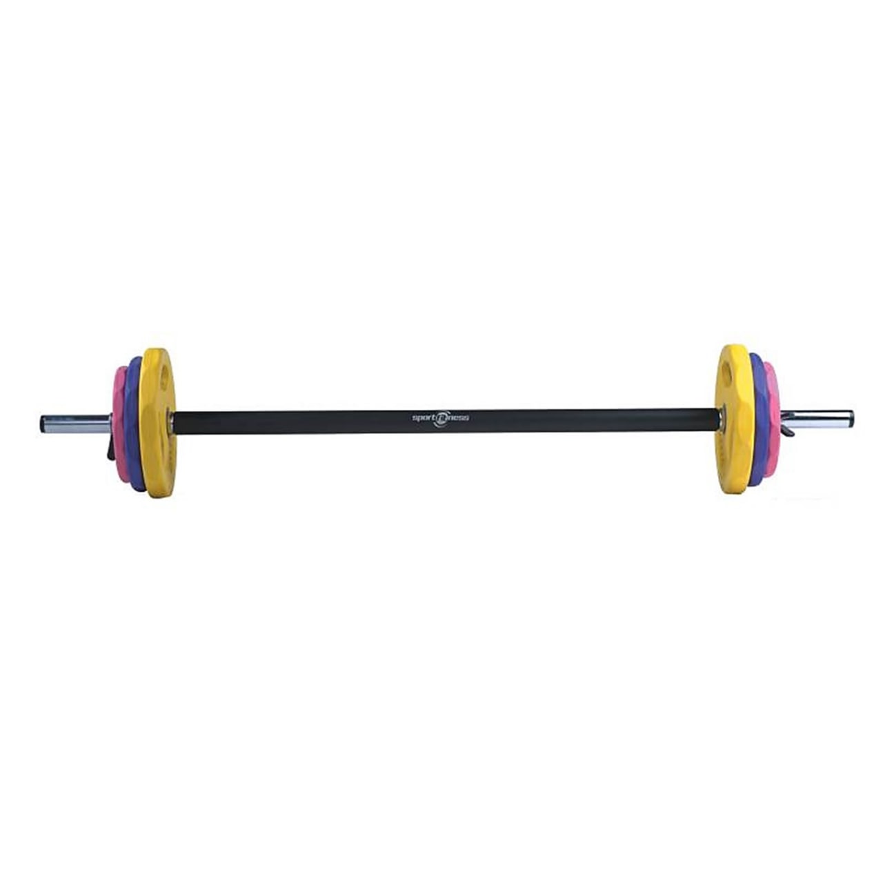Forutsu Set body pump barra 6 discos de pesas colores 20 kg