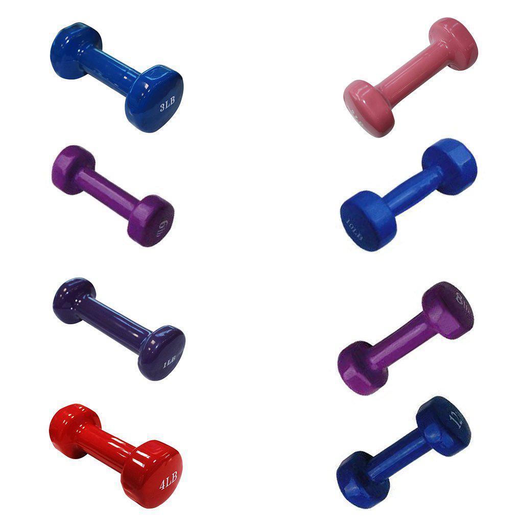 Mancuerna Encauchetada en Vinilo Sportfitness