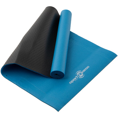 Mat de Yoga Doble Faz Azul
