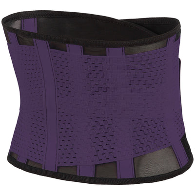 Cinturón Faja Abdominal Negro Morado