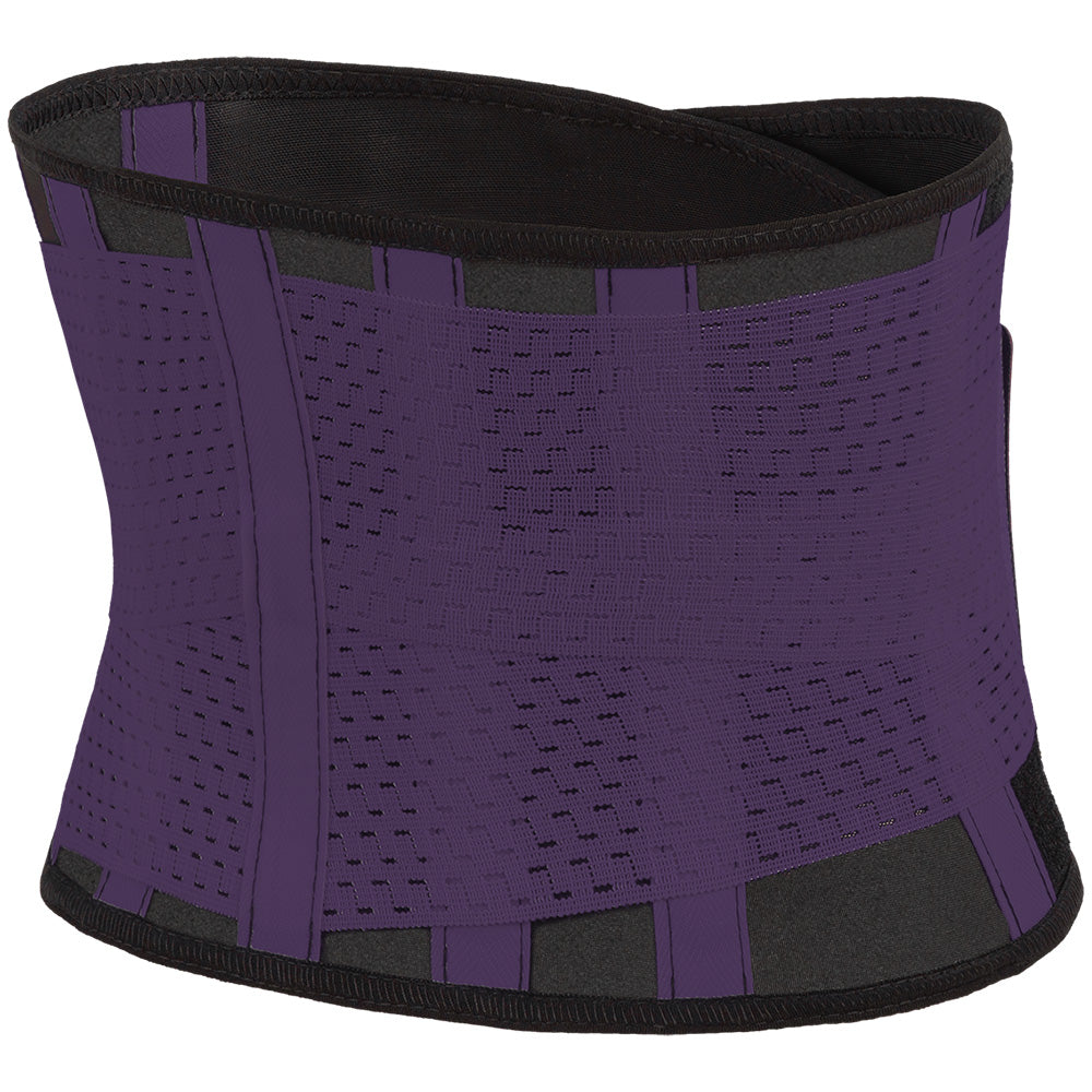 Faja Protectora con Doble Ajuste Negro Morado