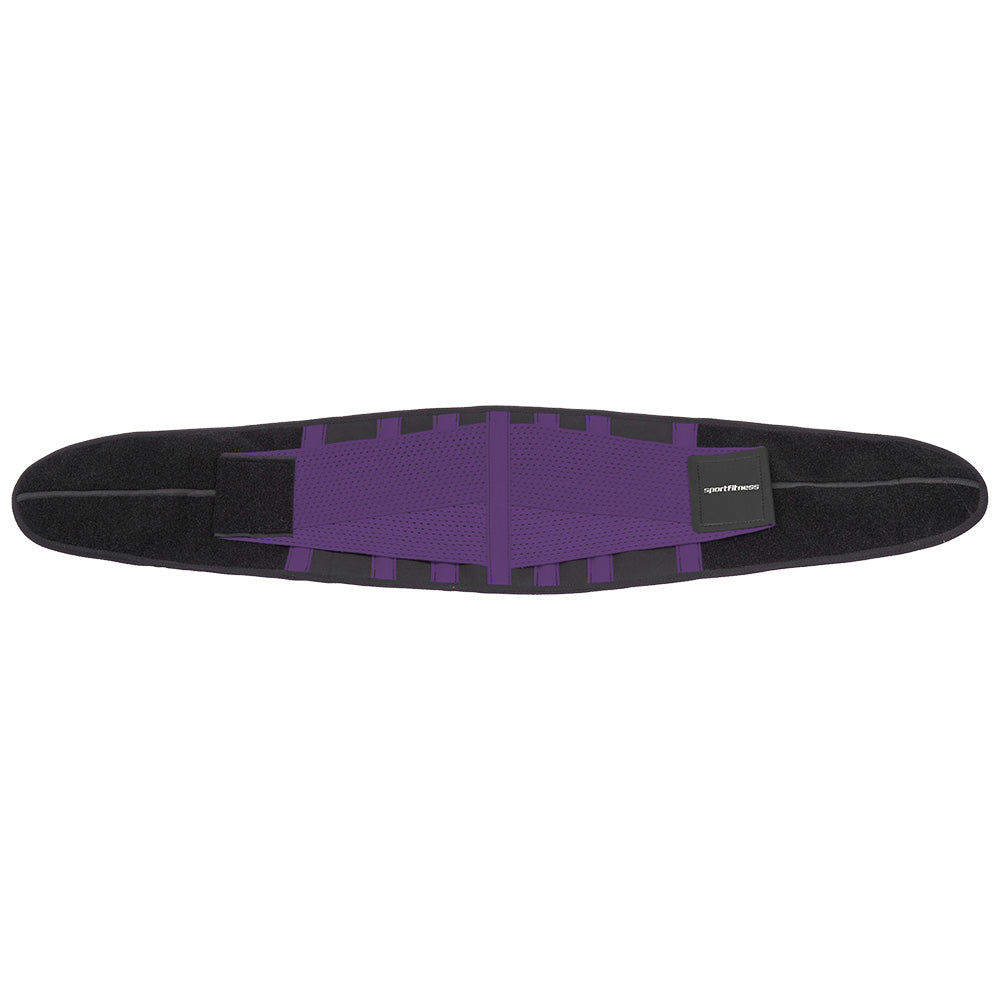 Faja Protectora con Doble Ajuste Negro Morado