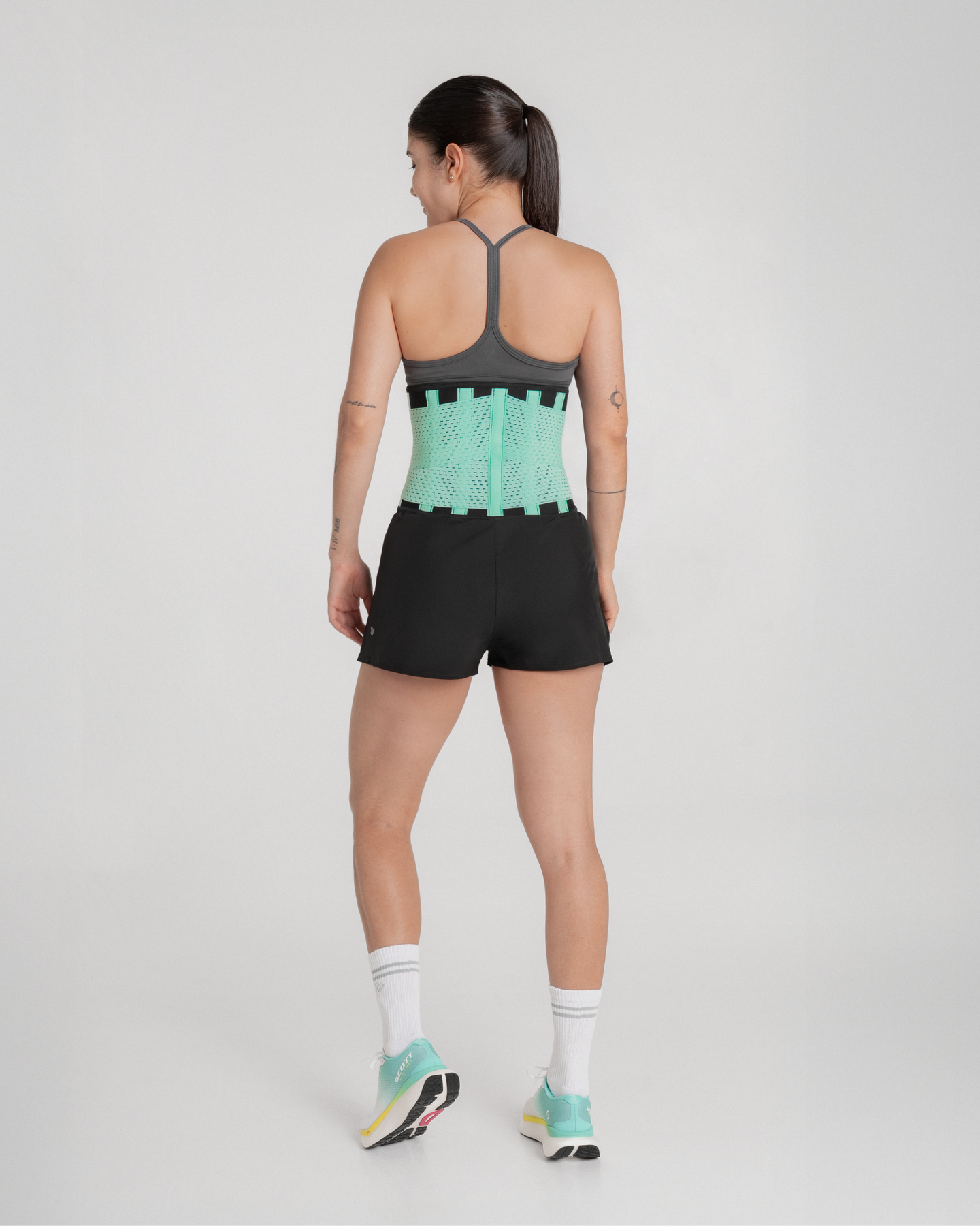 Faja Cinturilla Doble Ajuste Menta | Sportfitness