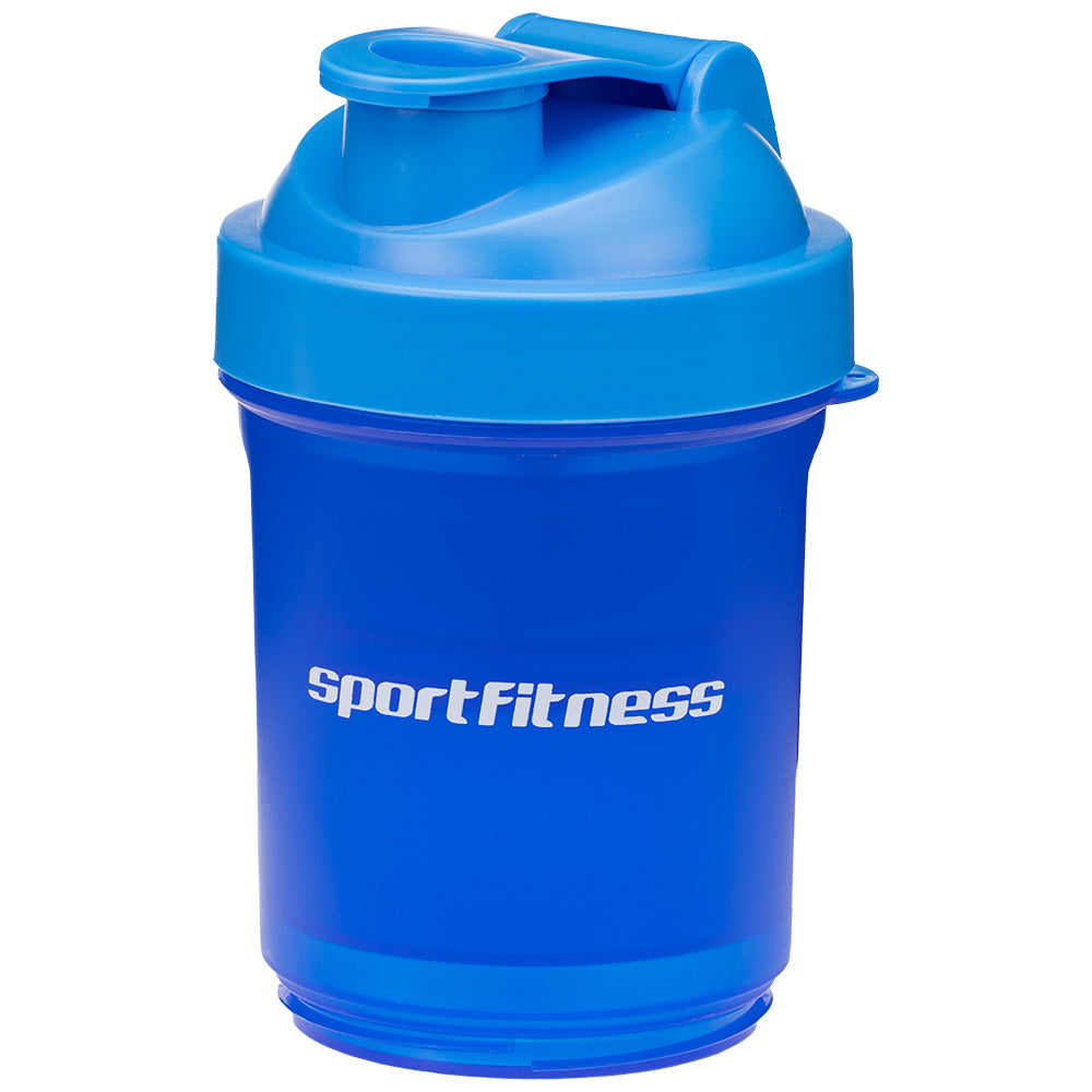 Shaker 500ML con Mezclador y Compartimientos