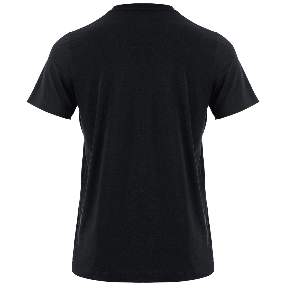 Camiseta Manga Corta Rout Humo Negro