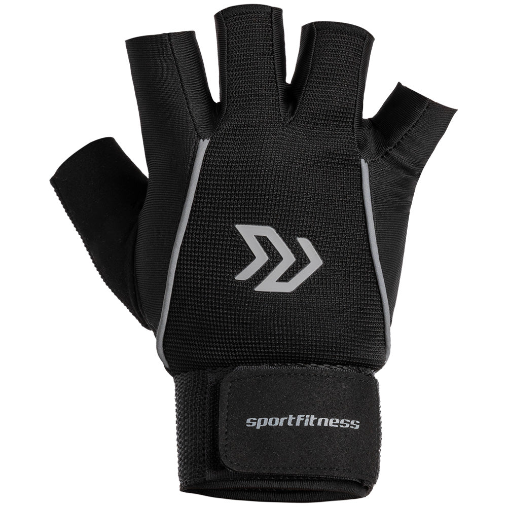 Guantes Jerk Negro Gris