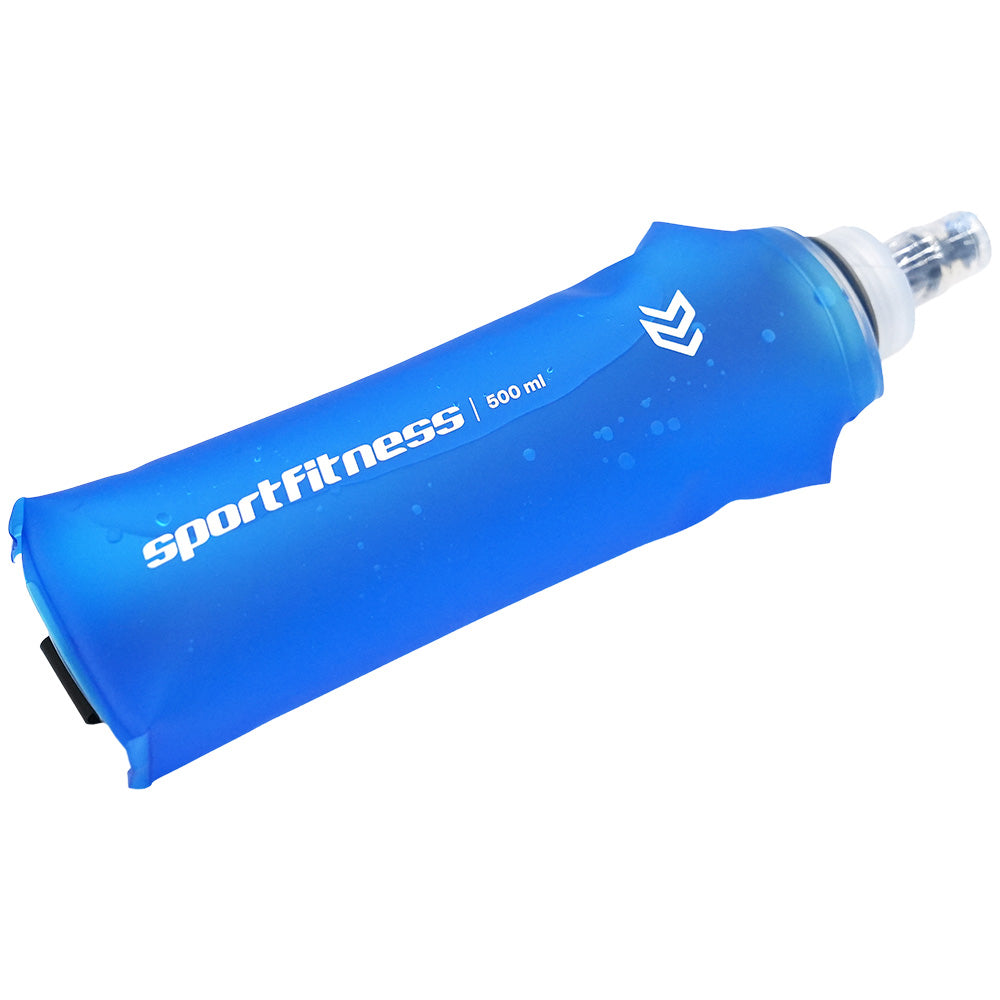 Botella Para Agua Flexible Azul