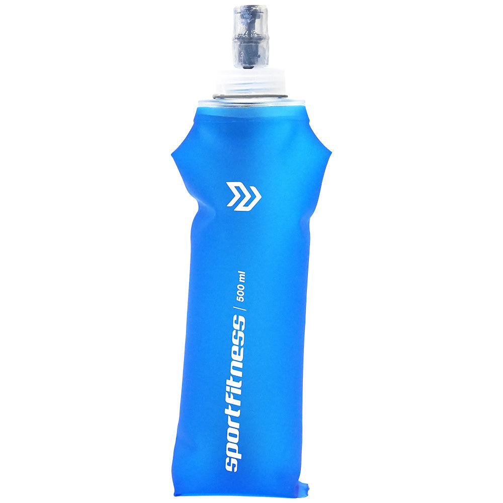 Botella Para Agua Flexible Azul