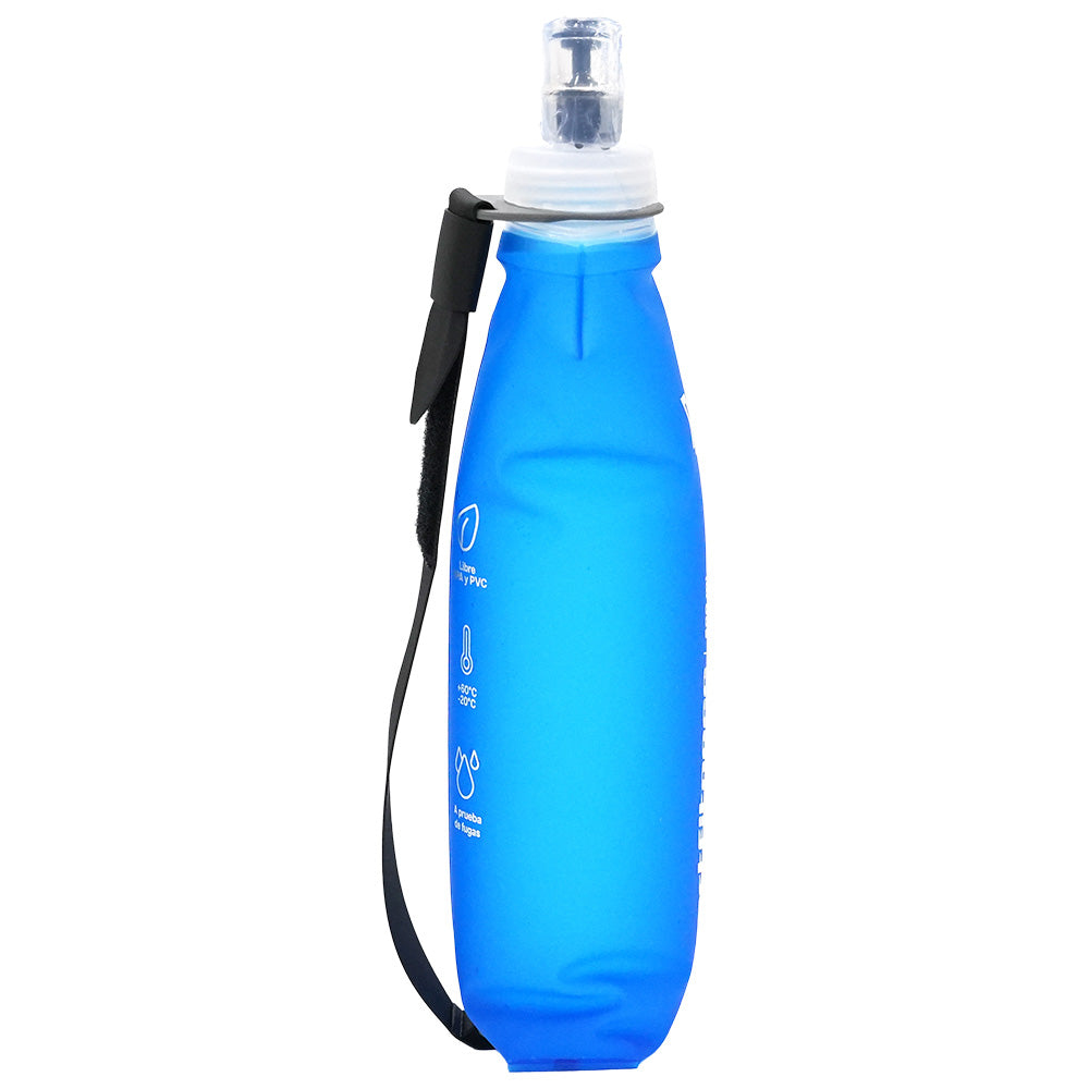 Botella Para Agua Flexible Azul