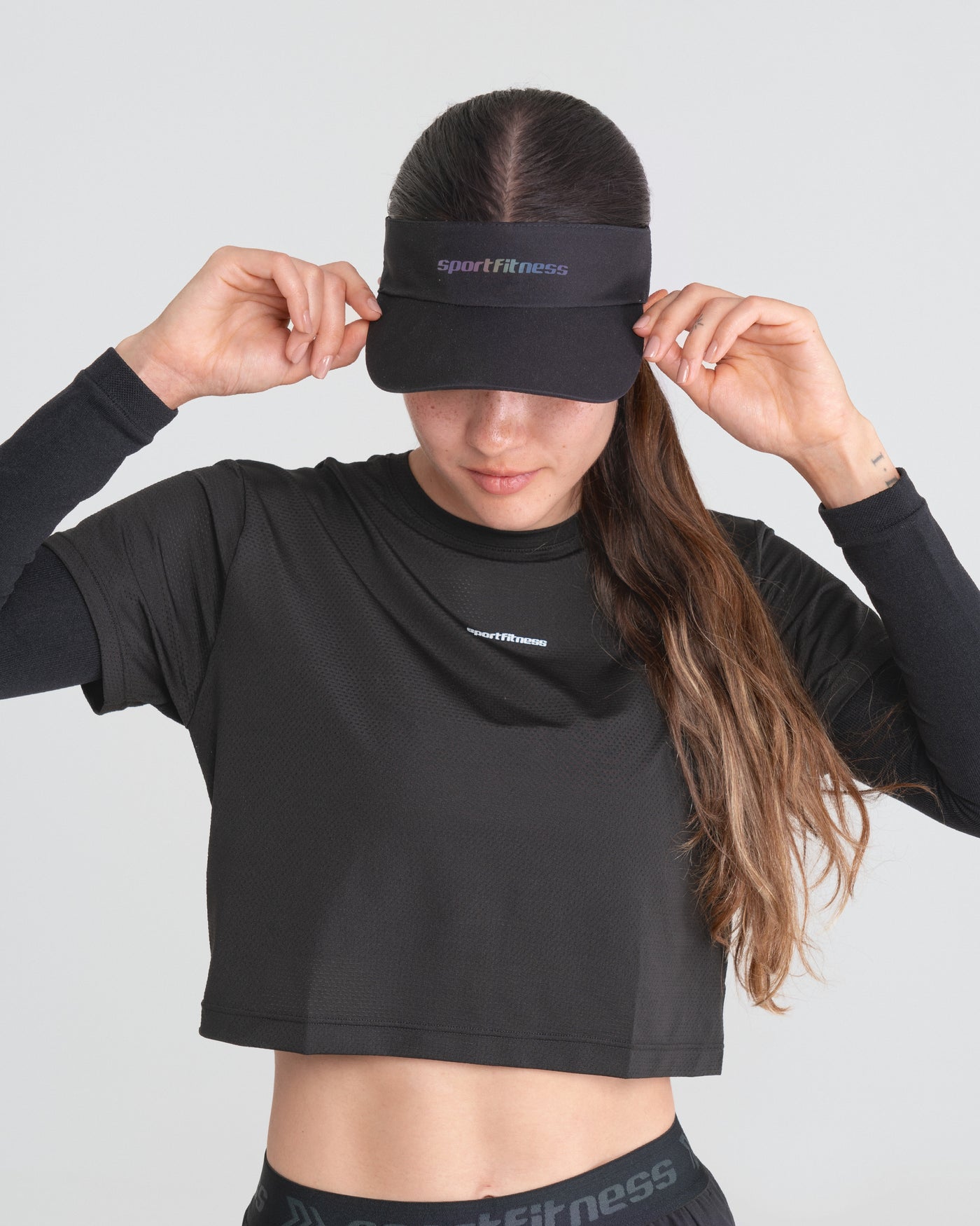 Visera Deportiva Care Negra