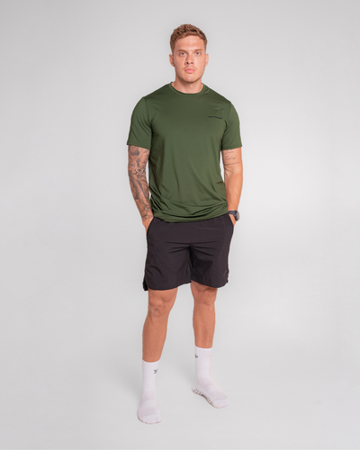 Camiseta Manga Corta Hardy Verde Militar