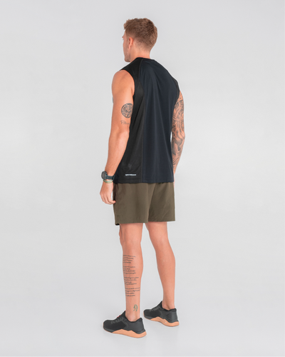 Camiseta Manga sisa Void Negro