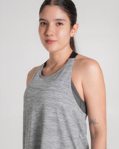 Camiseta Manga Sisa Limit Gris