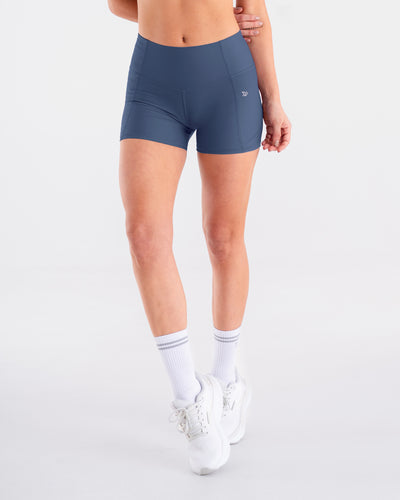 Short vibrant Navy