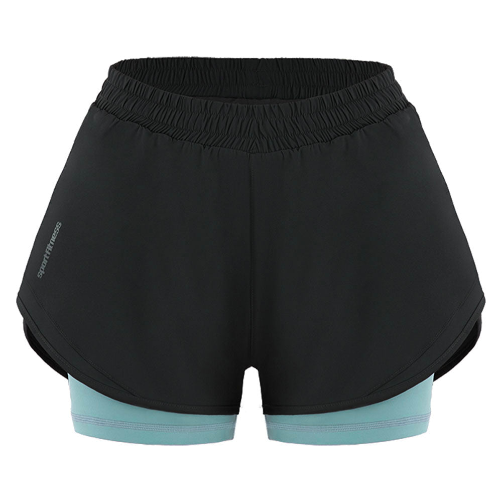 Pantaloneta Short Cute Negro-Menta