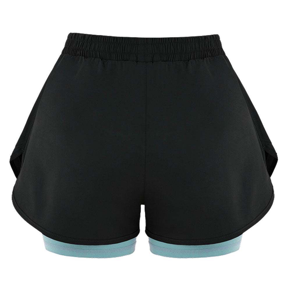 Pantaloneta Short Cute Negro-Menta