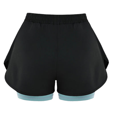 Pantaloneta Short Cute Negro-Menta