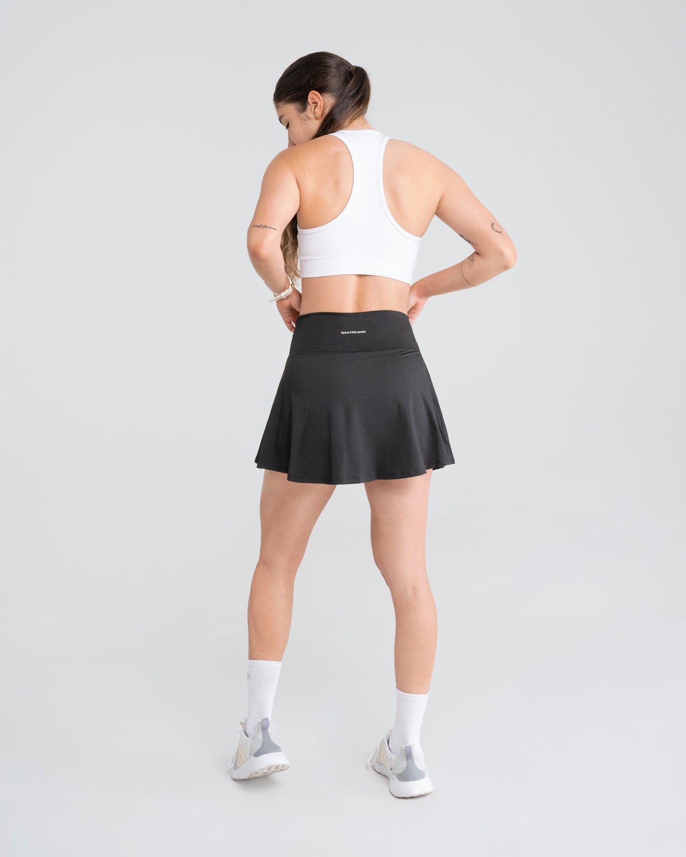 Falda Deportiva Alana Negra