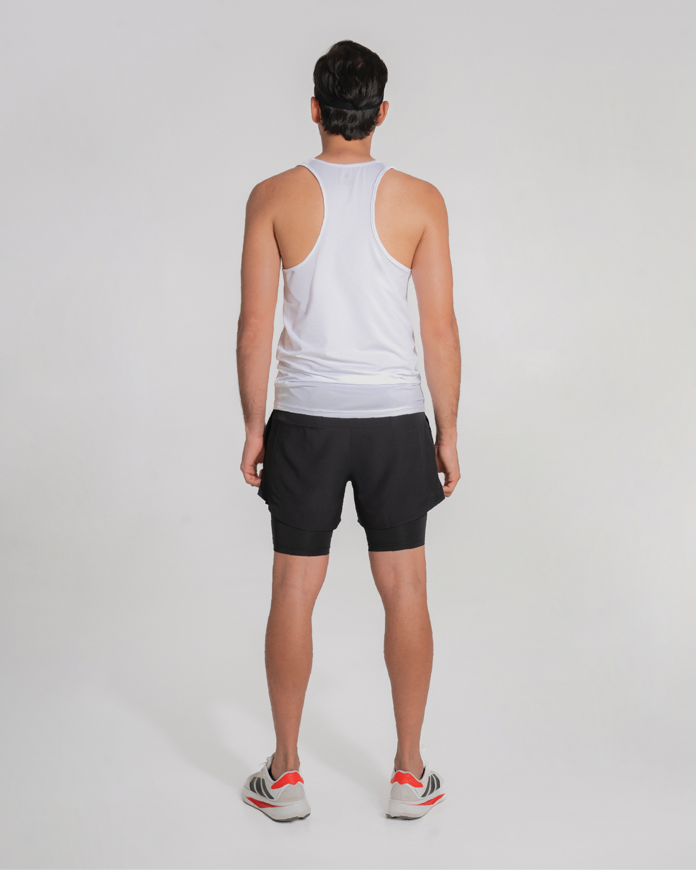 Camiseta Manga Sisa Hombre Runlite Blanco