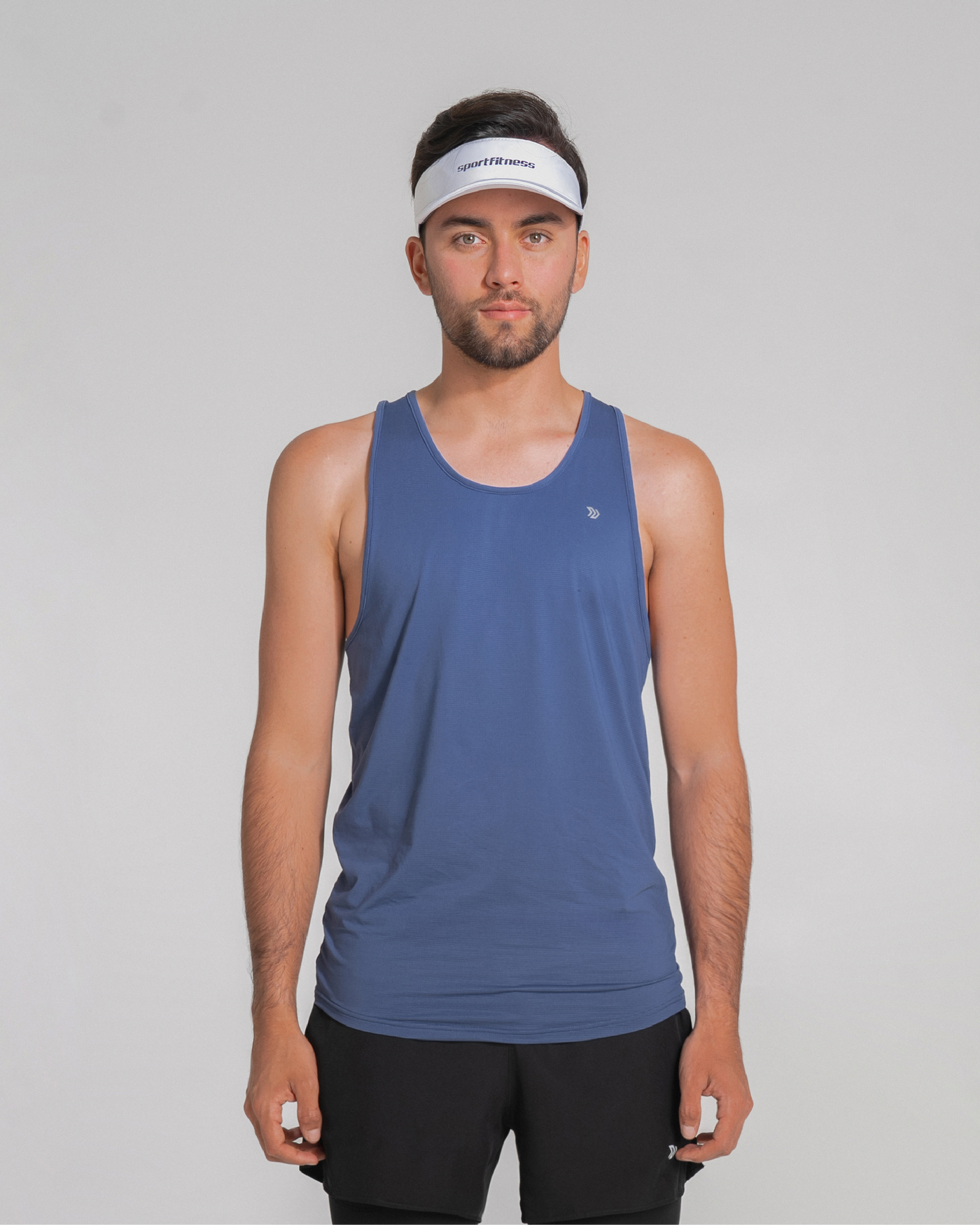 Camiseta Manga Sisa Hombre Runlite Navy