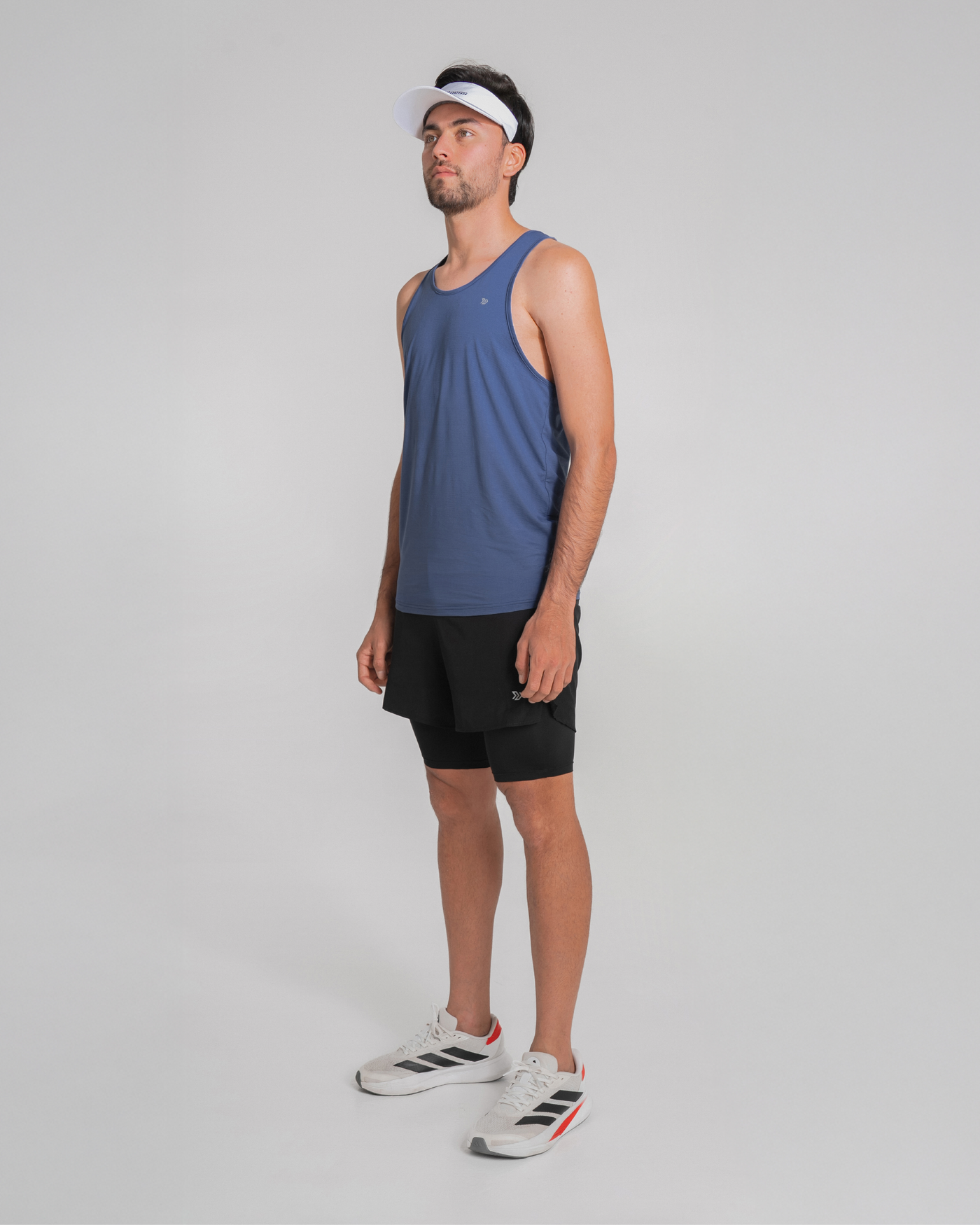 Camiseta Manga Sisa Hombre Runlite Navy