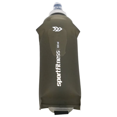 Botella Para Agua Flexible Gris