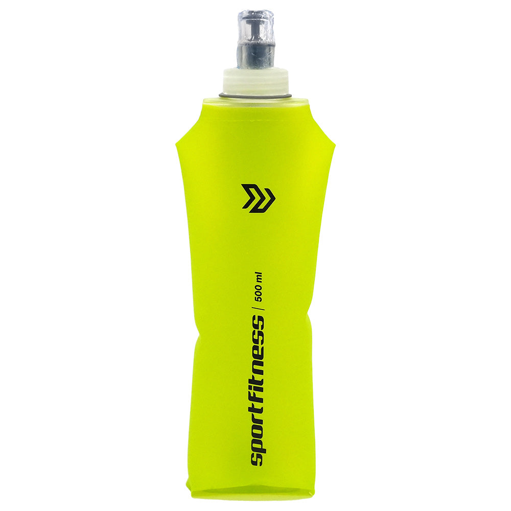 Botella Para Agua Flexible Verde