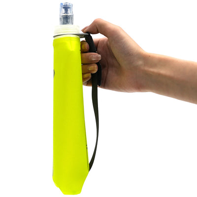 Botella Para Agua Flexible Verde