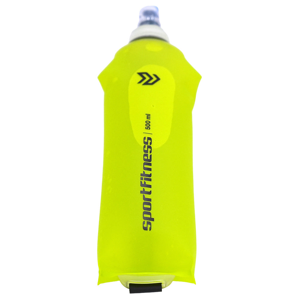 Botella Para Agua Flexible Verde