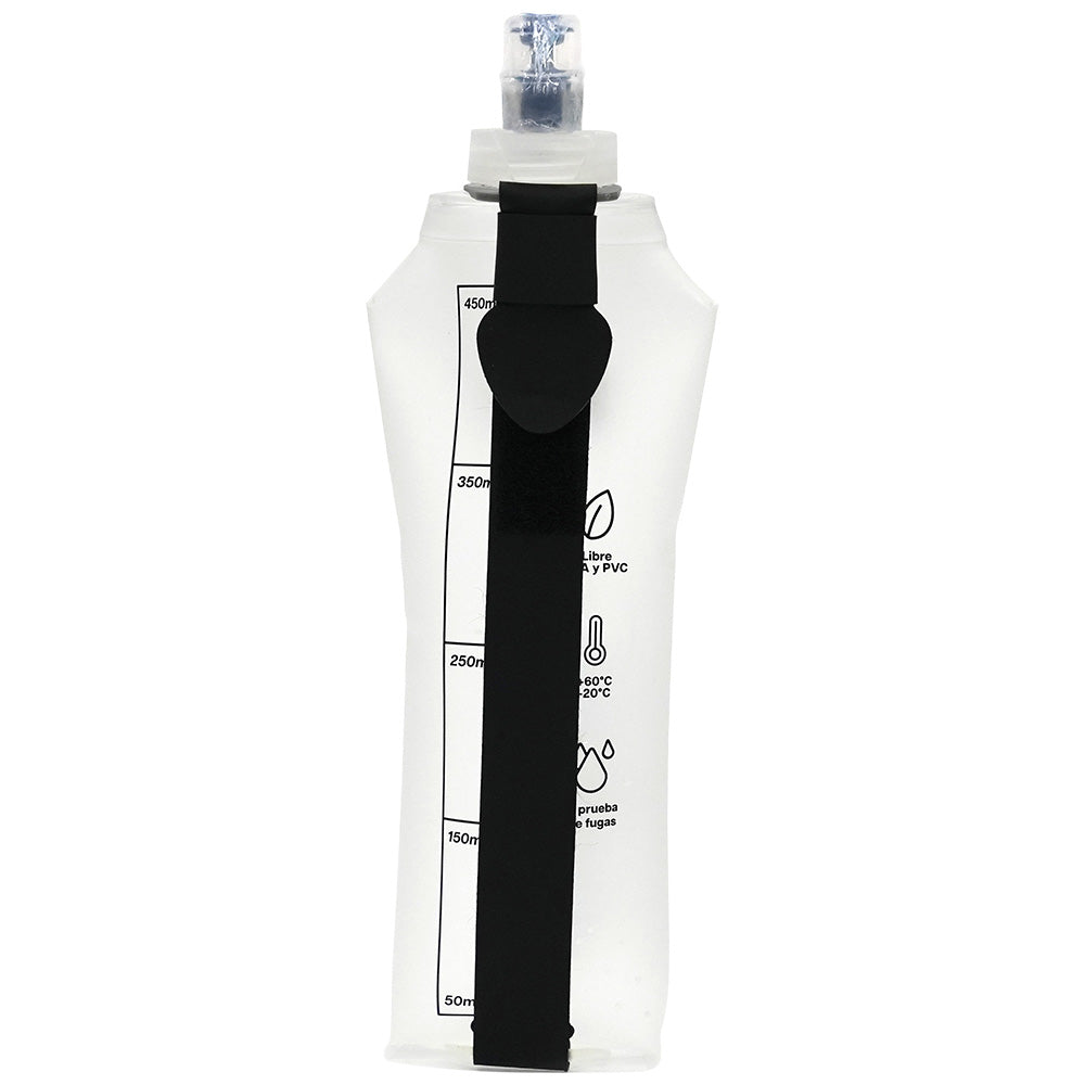 Botella Para Agua Flexible Transparente