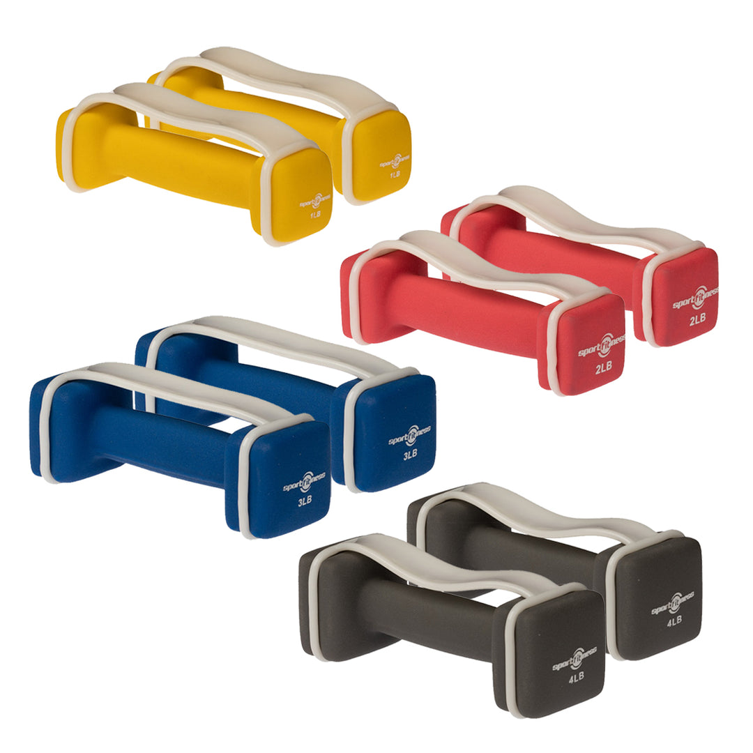 Juego de Mancuernas Neopreno Sportfitness1