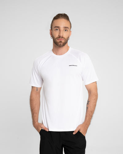 Camiseta Manga Corta Apex Blanco