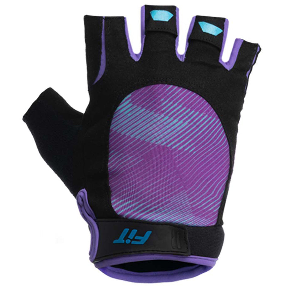 Guantes Cortos de Entrenamiento Core Morado