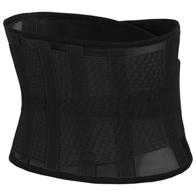 Cinturón Faja Abdominal Negro Azul Claro