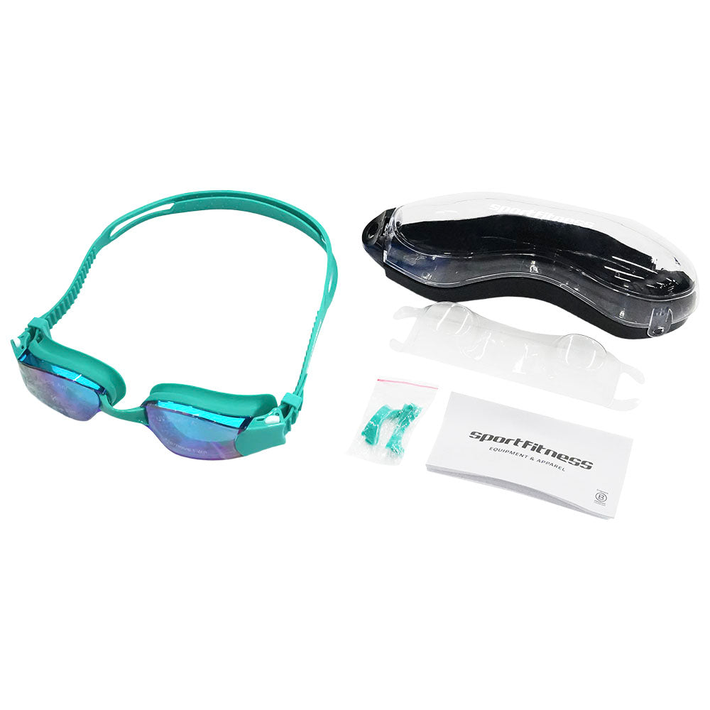 Gafas Para Natación Wave Verde Oscuro