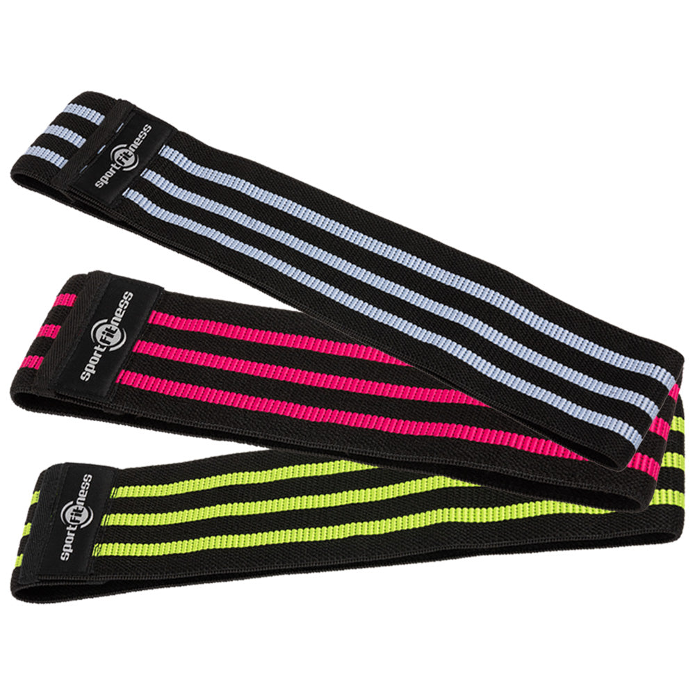 Set Bandas Elásticas Tela Sport Fitness Individual X