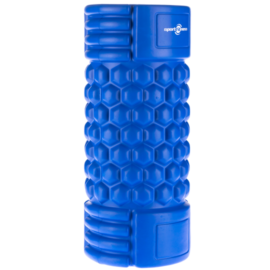 Rodillo De Espuma Grabado Grande Azul 5x13pul 071405 Sport Fitness Individual X