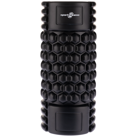 Rodillo de Espuma Grabado Grande Negro 5x13 Pul 071405 Sport Fitness Individual X