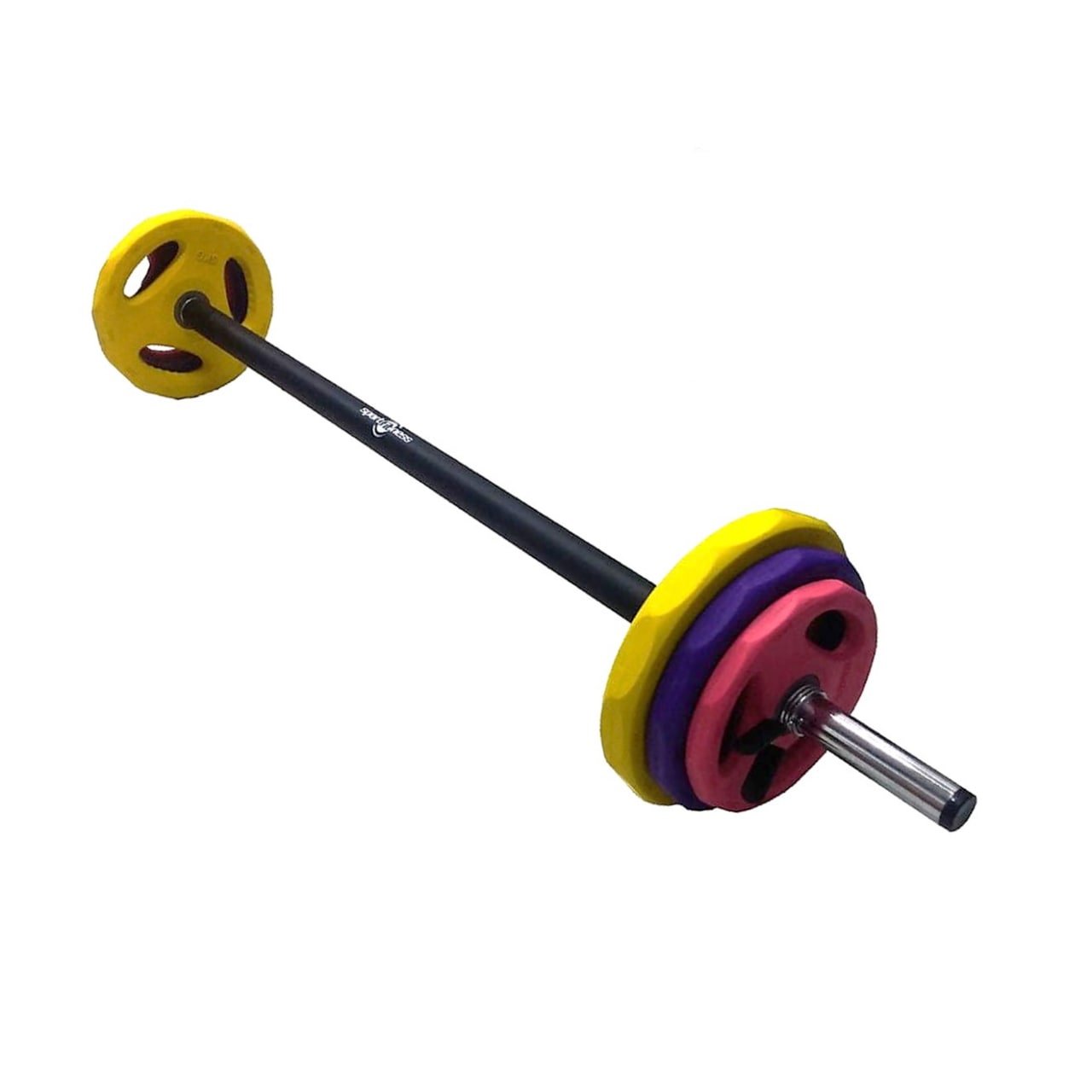 Set Body Barra Y Pesas Body Pump Barbell Barra Pump Set Barbell